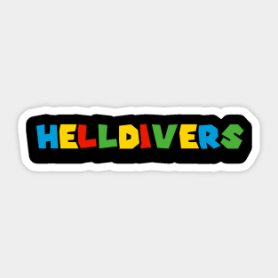 Helldivers Sticker